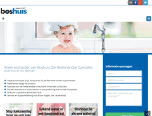 Tablet Screenshot of boshuis.nl